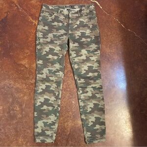 Ladies Needle & Cloth Camo Skinny Jeans